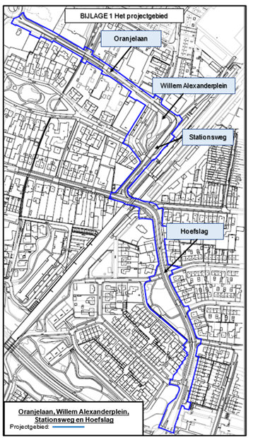 Projectgebied Oranjelaan en omgeving