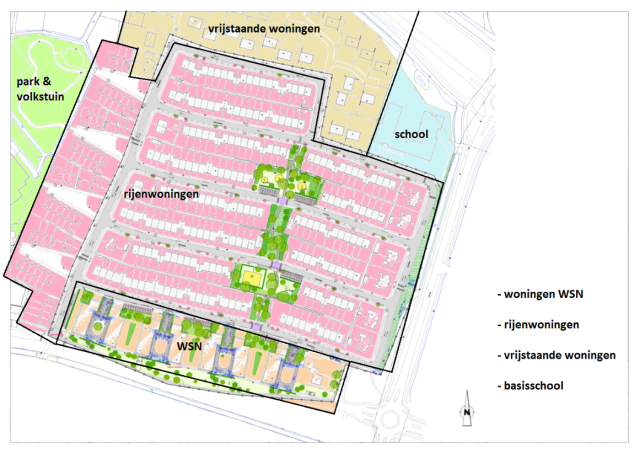 afbeelding van het projectgebied